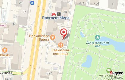 Марс Фето на карте