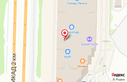 Мебельный салон Miassmobili на Новогиреево на карте