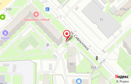 Флористический салон Аллея роз на улице Сафиуллина на карте