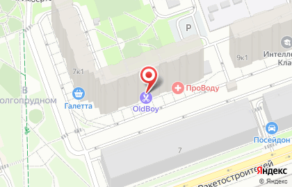 Барбершоп Oldboy на проспекте Ракетостроителей на карте