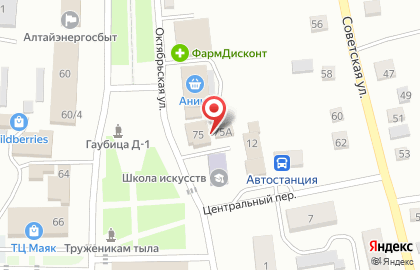Мясная лавка на улице Ленина на карте