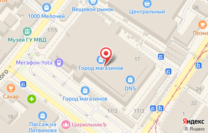 Интернет-магазин ортопедических матрасов Матрас.ру в Правобережном округе на карте