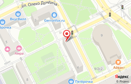 Клуб Галактика в Москве на карте