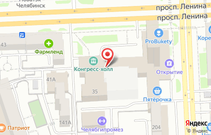 Логистическая транспортная компания Базис на проспекте Ленина на карте