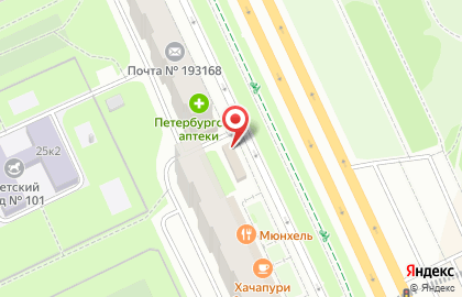 Магазин продуктов в Санкт-Петербурге на карте