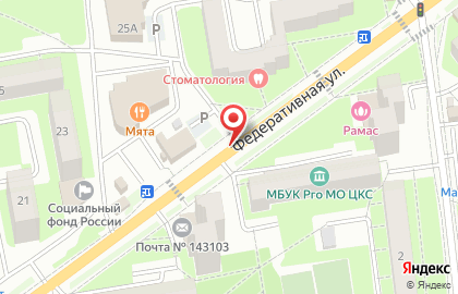 M-Fitnes на карте