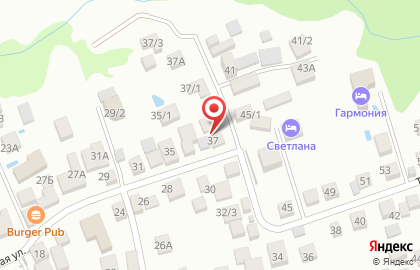 Гостевой дом Лана на карте
