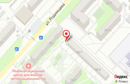 Продовольственный магазин Хлеб в Дзержинском районе на карте
