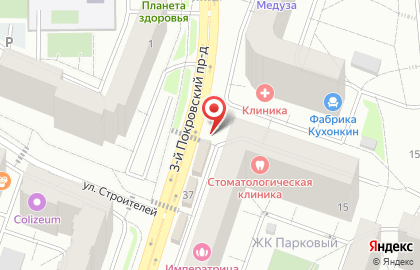 Магазин фастфудной продукции на Котельниках на карте