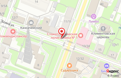 Компания Фемида на Большой Московской улице на карте