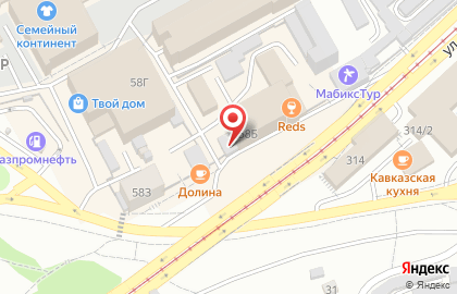 Магазин сантехники Флагман в Барнауле на карте
