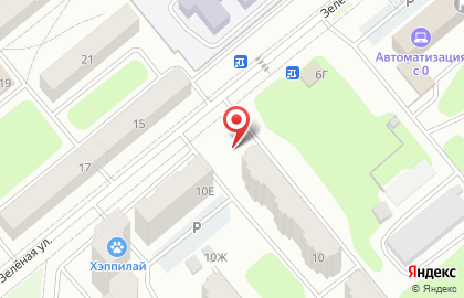 Киоск Ключ здоровья на Зелёной улице на карте