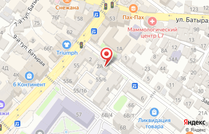 Гастроном в Махачкале на карте