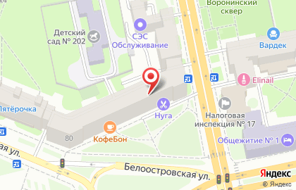 Сервисная компания ComStart в Выборгском районе на карте