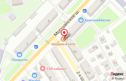 Парикмахерская в Тамбове на карте