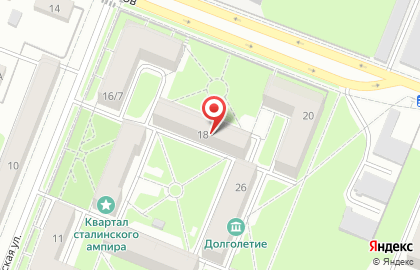 Продовольственный магазин Бахус на улице Металлистов на карте