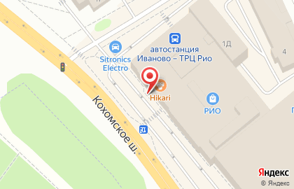 Кафе Березка в Иваново на карте