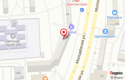 Агентство недвижимости Римский квадрат в Устиновском районе на карте