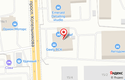 Автосервис PROСТО Мастер на проспекте Котельникова в Солонцах на карте