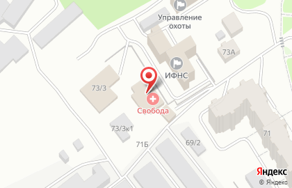 Гостиница Черный лис на карте