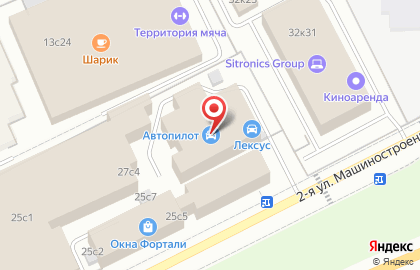 Автосервис Толекс Тюнинг на 2-й улице Машиностроения, 27 стр 2 на карте