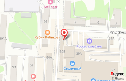Магазин хозяйственно-бытовых товаров Профупаковка на Большевистской улице на карте