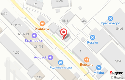 Магазин оптической техники Четыре глаза в Железнодорожном районе на карте