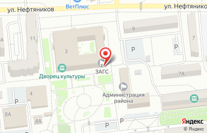 Городищенская районная ДЮСШ на карте