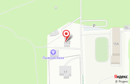 Лыжная база МАУ СШ№2 города Тюмени на Барнаульской улице на карте