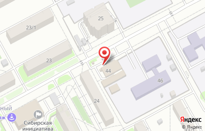 Мясная лавка в Новосибирске на карте