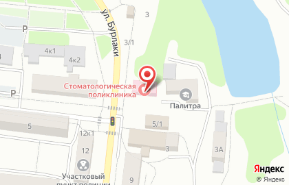 Стоматологическая поликлиника Областная больница №19 на карте