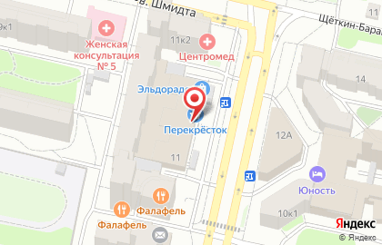 Центр света Эдисон на Комсомольском проспекте на карте