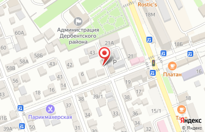 Автомастерская на улице Ю.Гагарина на карте
