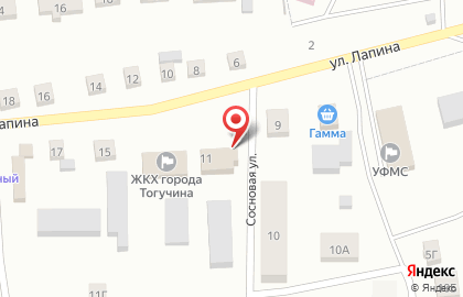 Следственный отдел по г. Тогучину на карте