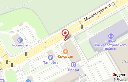 Страховая компания РЕСО-Гарантия в Василеостровском районе на карте