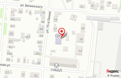 Детский сад №22 в Оренбурге на карте