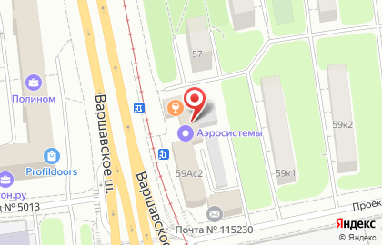 Блинная в Москве на карте