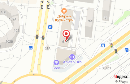 Банкомат АВТОВАЗБАНК, Автозаводский район на улице Автостроителей, 61 на карте