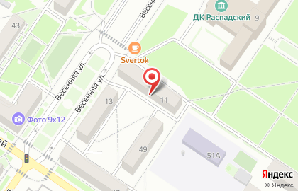 Магазин мебели Огонёк на карте