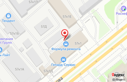 Центр автоухода Skolof.net в Фрунзенском районе на карте