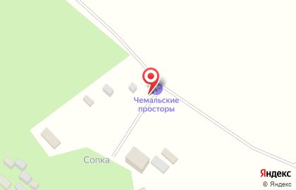 База отдыха Чемальские Просторы на карте