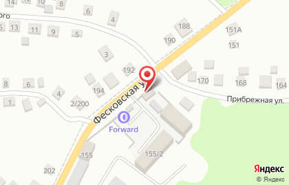 Автомагазин Фаворит в Орджоникидзевском районе на карте