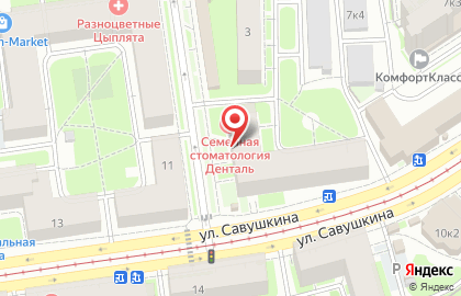 Парикмахерская Optimal на карте