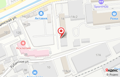 Агентство перевозок СЕВЕР на Бородинской улице, 14 на карте