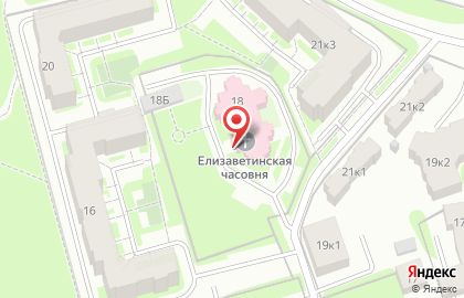Дом престарелых Каритас в Приморском районе на карте