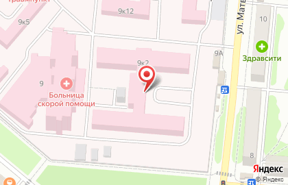 Банкомат СберБанк на улице Матвеева, 9 к 2 на карте