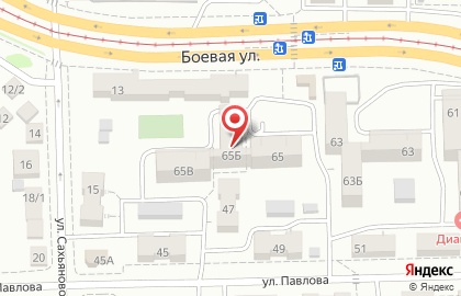 Парикмахерская Smile в Октябрьском районе на карте