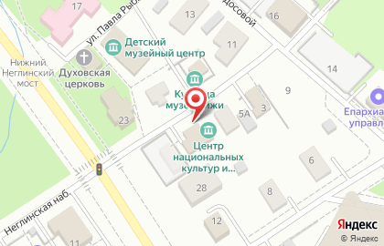 Ремесленная мастерская АРТ-Слобода в Петрозаводске на карте