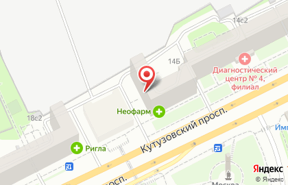 Мой семейный центр на Кутузовском проспекте на карте