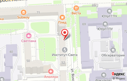 Оптовая компания по продаже меховых изделий Зимушка на улице Володарского на карте